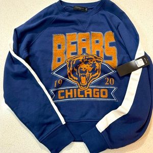 Chicago bears female sweater new with tags size medium